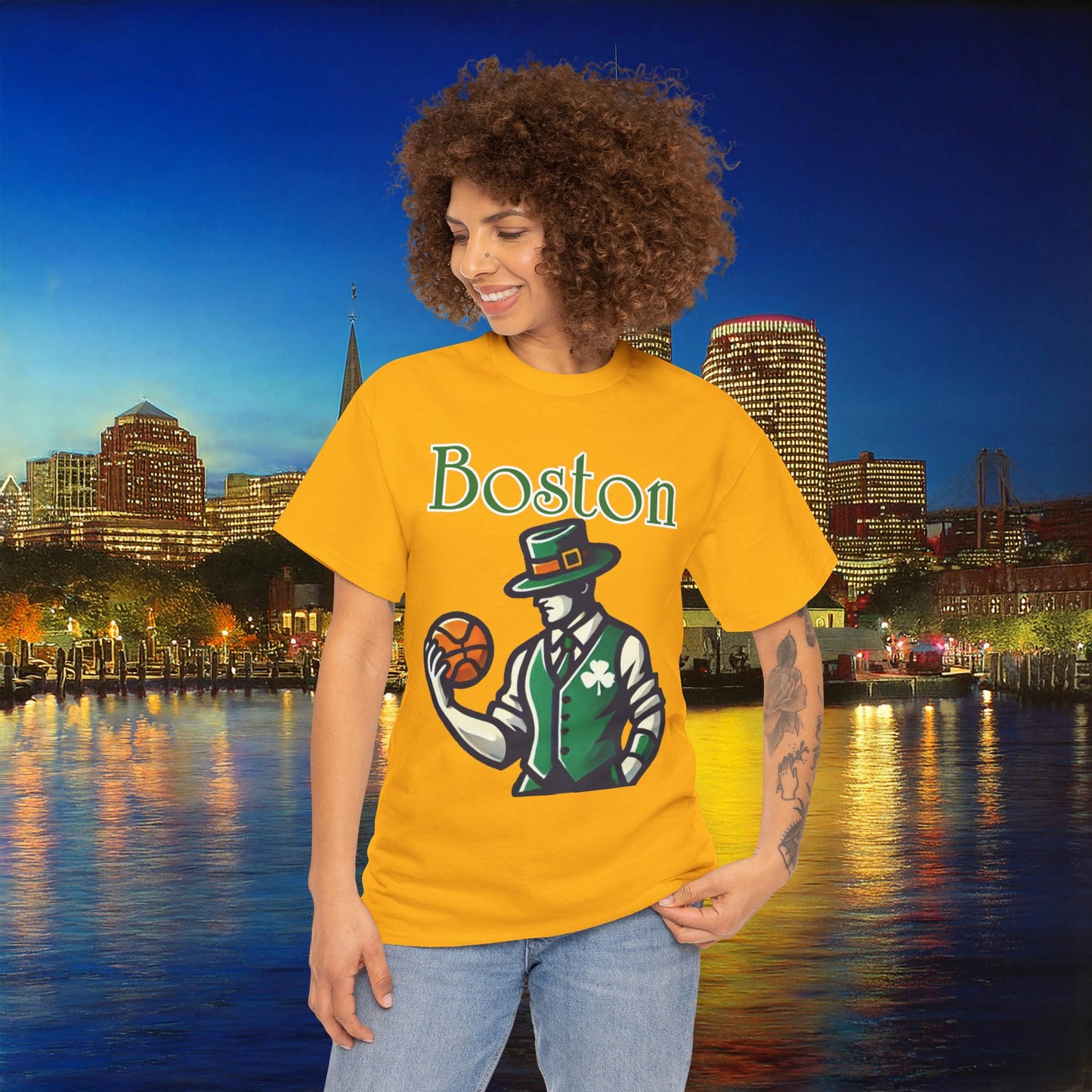 Boston Basketball Tee
