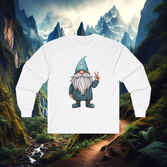 Peace Gnome Long Sleeve Tee