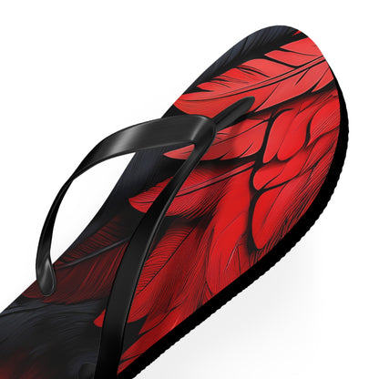 DC United Feather Flip Flops