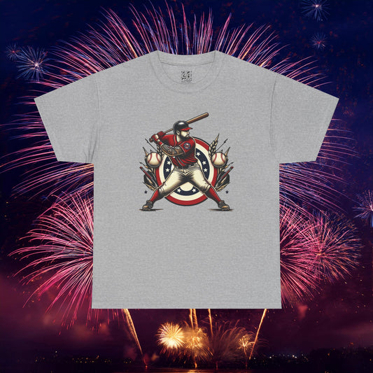 Washington Baseball At Bat Tee