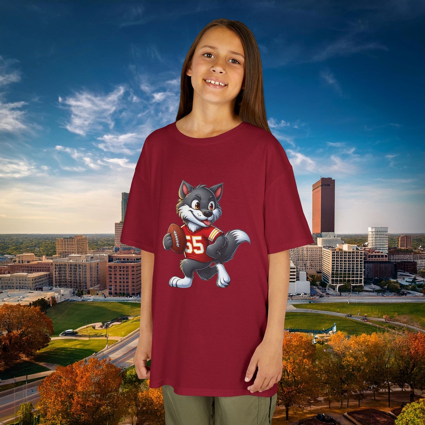 Kansas City Little Wolf Kids Tee