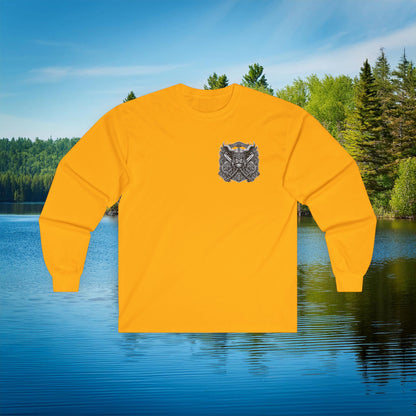 Minnesota Viking B&W Logo Long Sleeve Tee