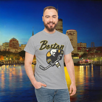 Boston Hockey Bear Tee