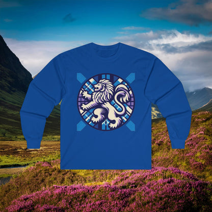Scotland Rampant Lion Long Sleeve Tee