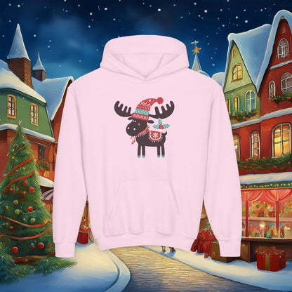 Christmoose Youth Hoodie