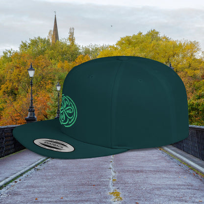 Celtic FC Crest Flat Bill Snapback