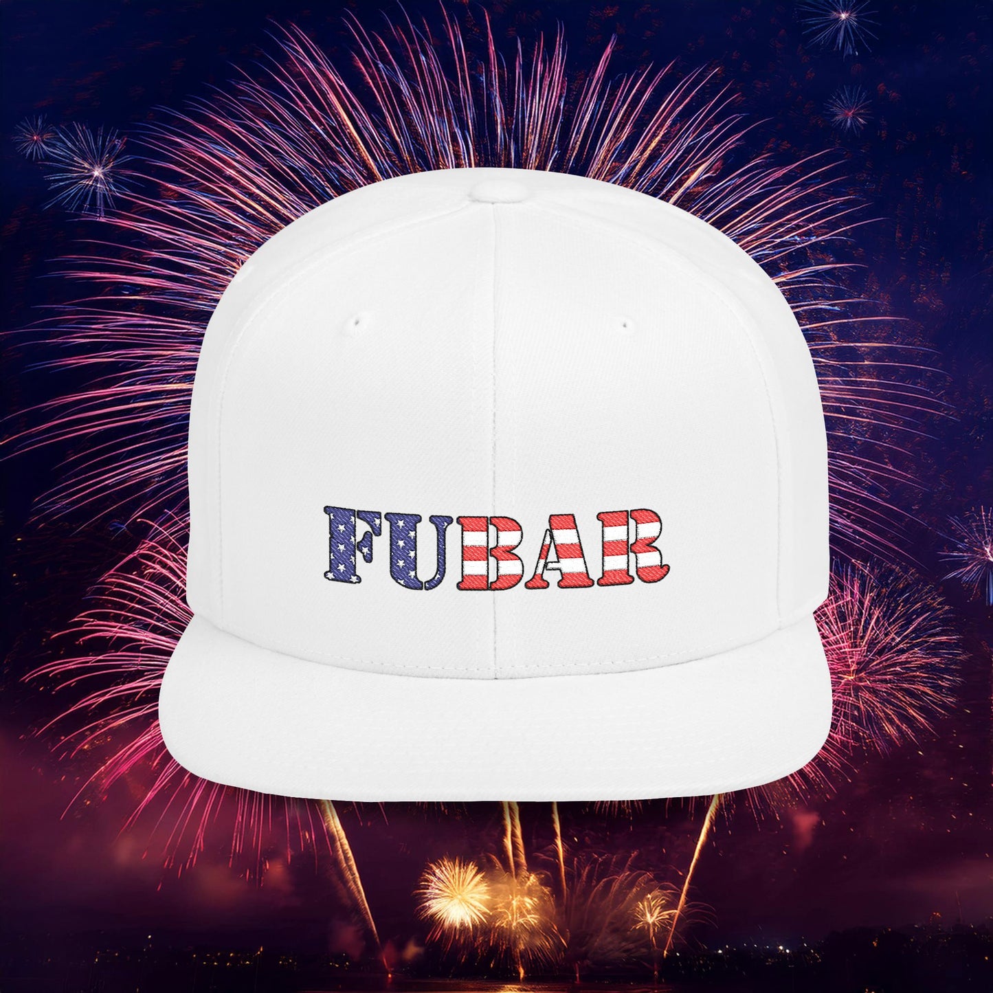 USA FUBAR Flat Bill Snapback