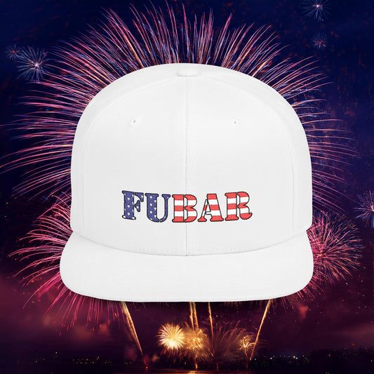 USA FUBAR Flat Bill Snapback