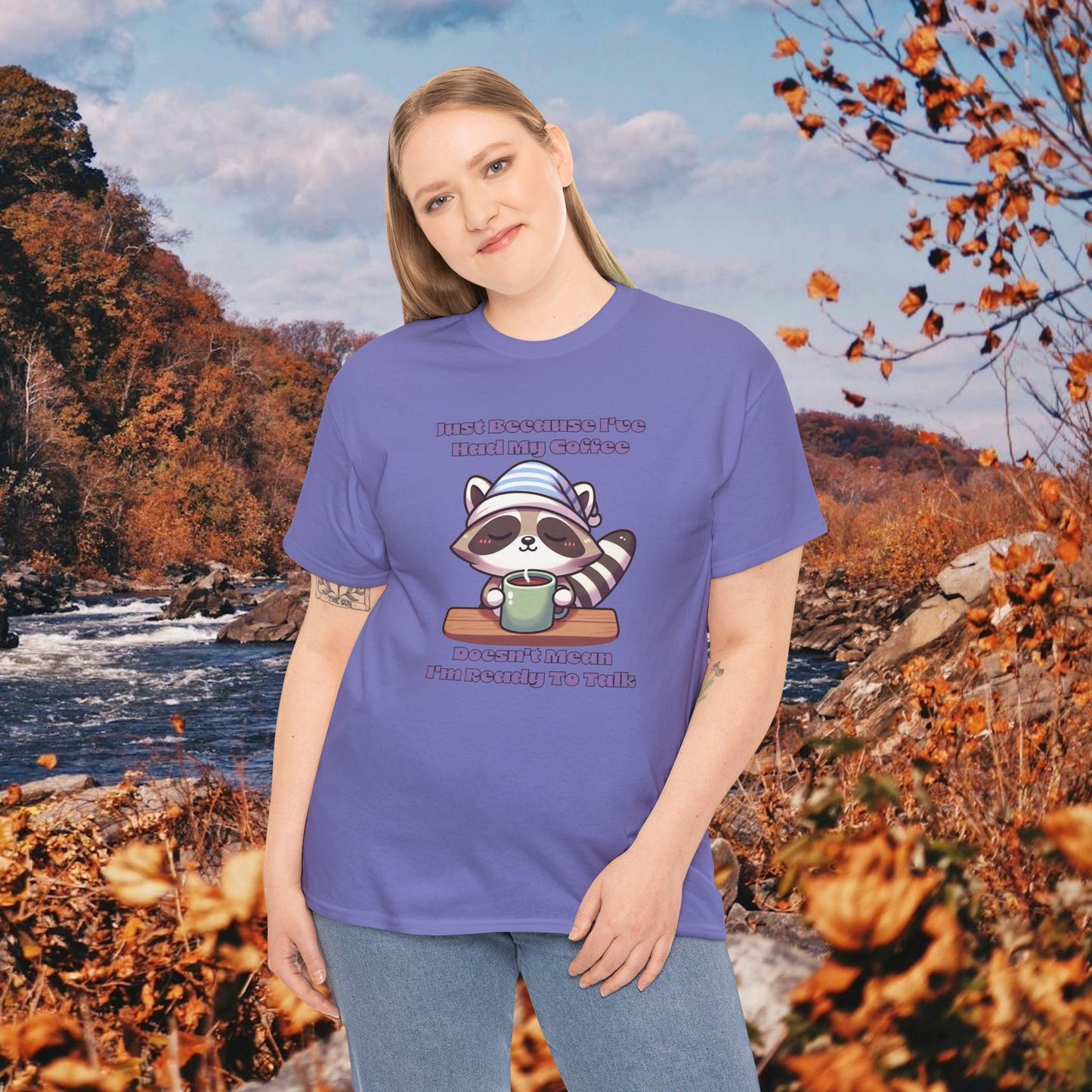 Raccoon Coffee Tee