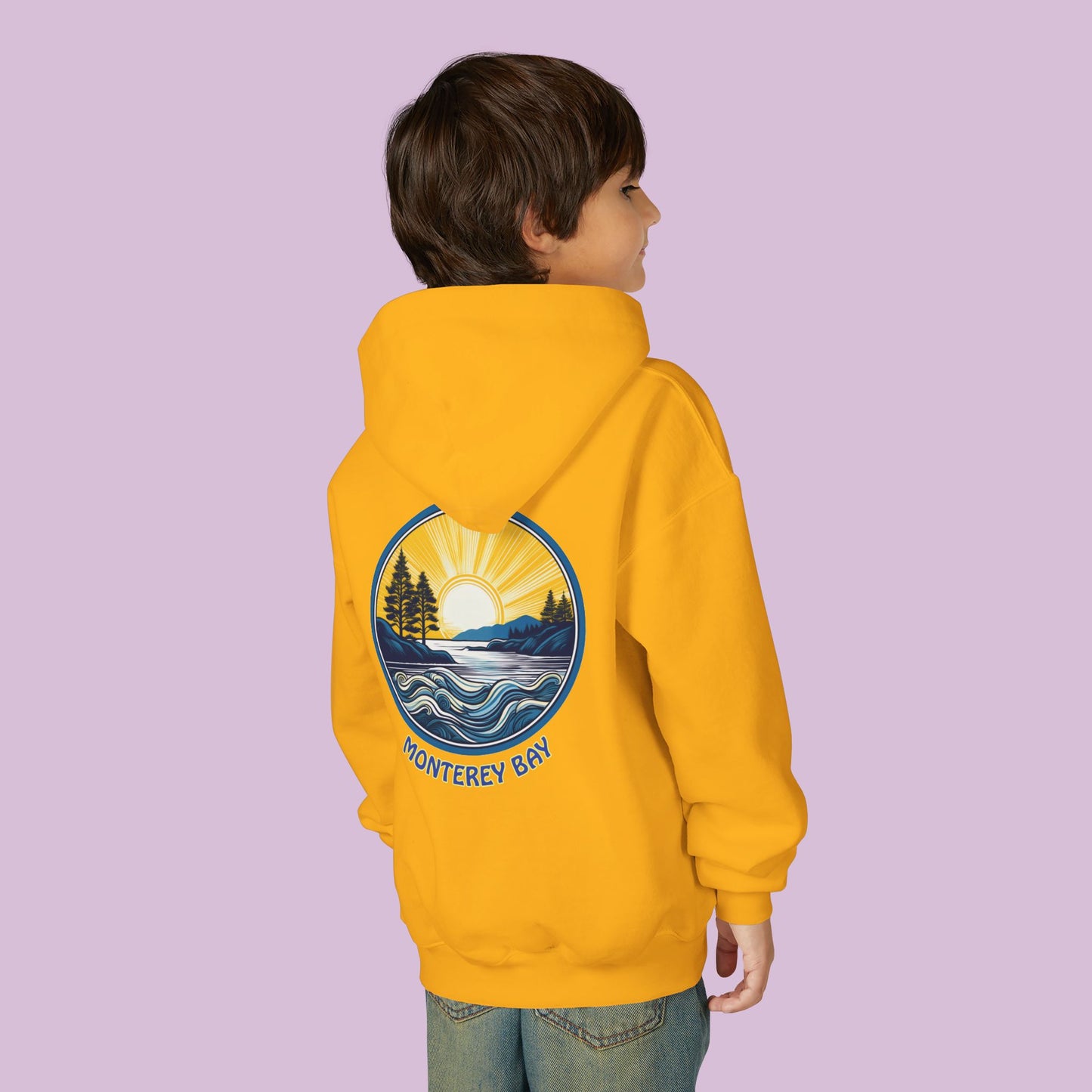 Monterey Bay Big Sur Youth Hoodie