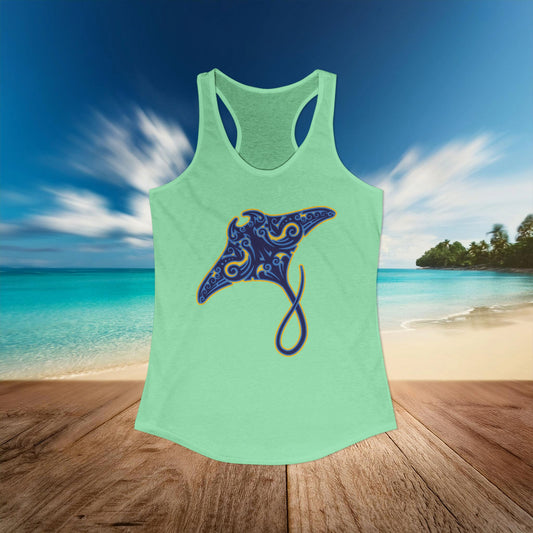 Manta Ray Women's Racerback Tank