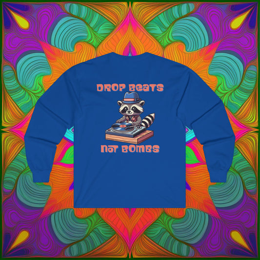 The "Beats Not Bombs" Peace Long Sleeve Tee