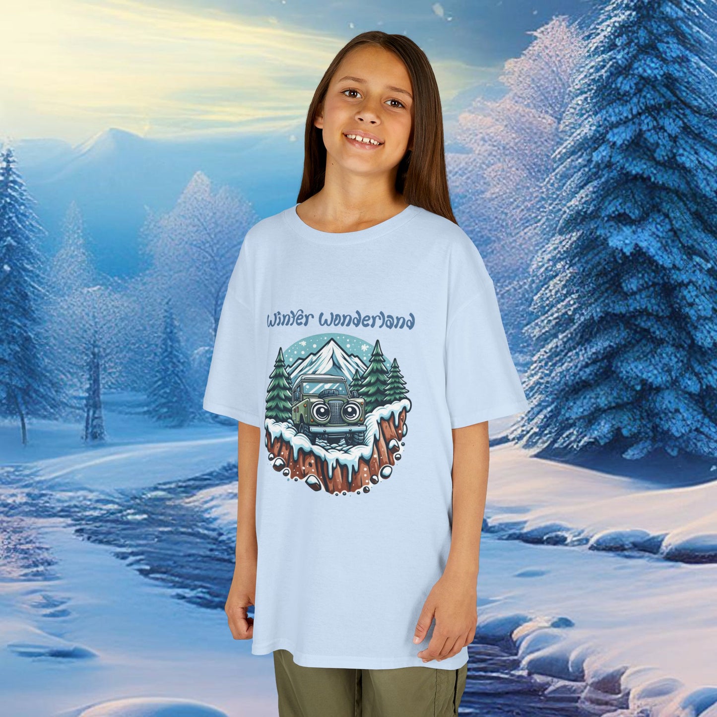 Winter Wonderland Off-road Kids Tee