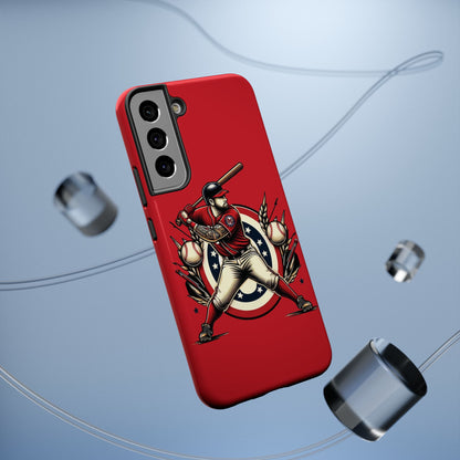 Washington Baseball At Bat Impact-Resistant Cases