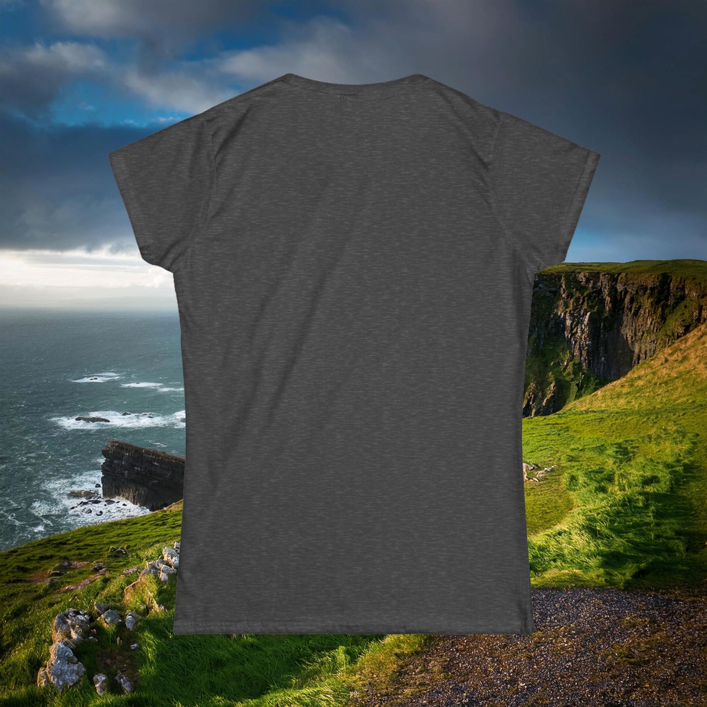 Irish Harp Women's Softstyle Tee