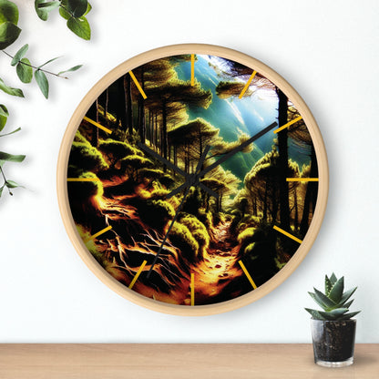 Enchanted Path Wall Clock
