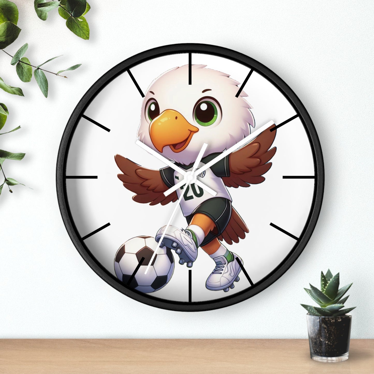 Mini US Fan Wall Clock