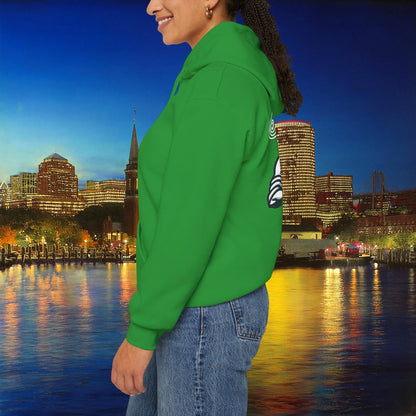 Boston Basketball Design Hoodie