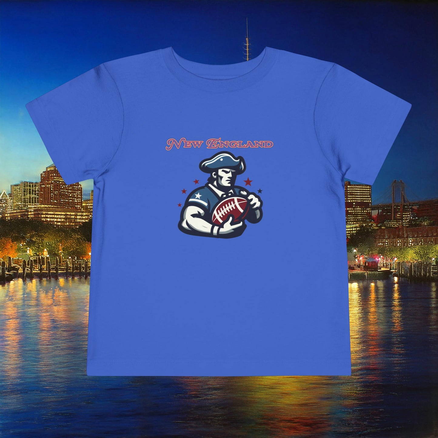 New England Football Toddler Tee