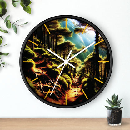 Enchanted Path Wall Clock