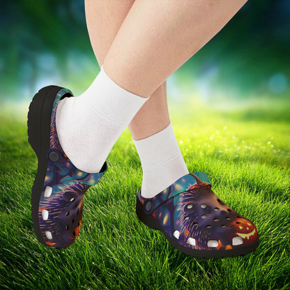 Halloween Hedgehog Foam Clogs