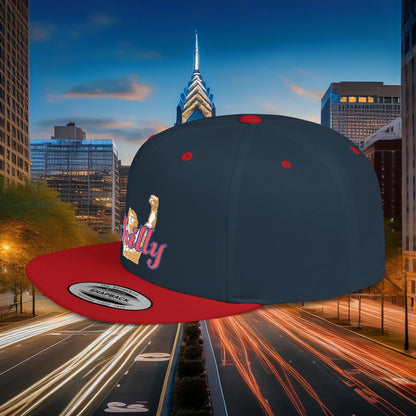 Philly Rocky Statue Flat Bill Snapback
