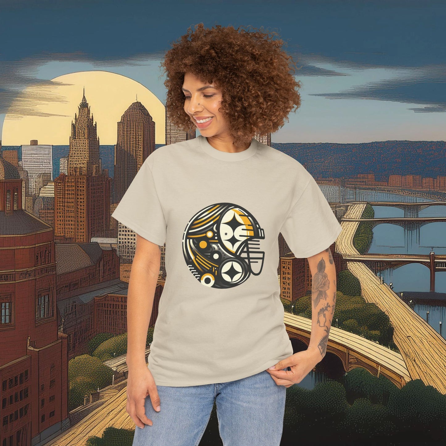 Pittsburgh Football Crest Tee