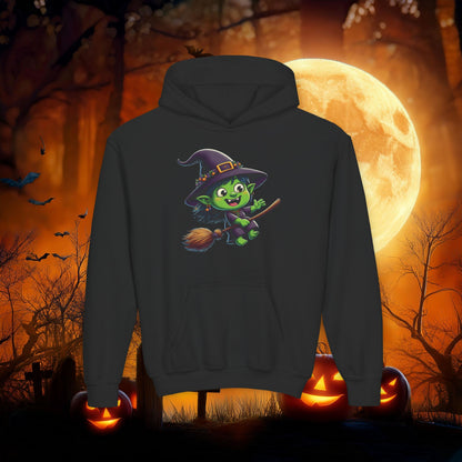 Flying Witch Youth Hoodie