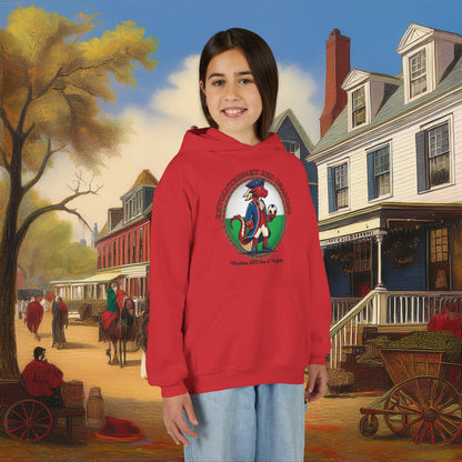 Little Revolutionary Red Dragons Youth Hoodie