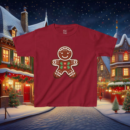 Gingerbread Man Kids Tee