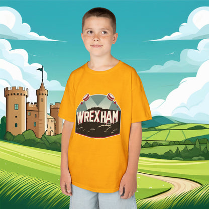 Wrexham Hollywood Sign Kids Tee