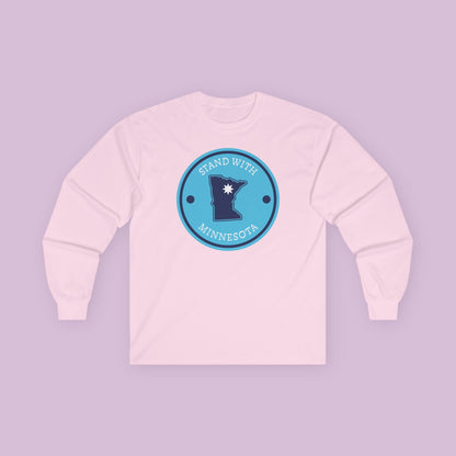 Stand With Minnesota Logo Long Sleeve Tee