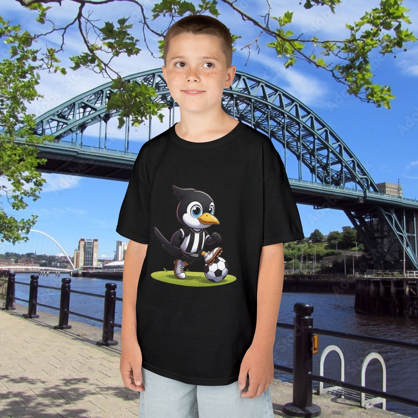 Newcastle United Little Magpie Kids Tee