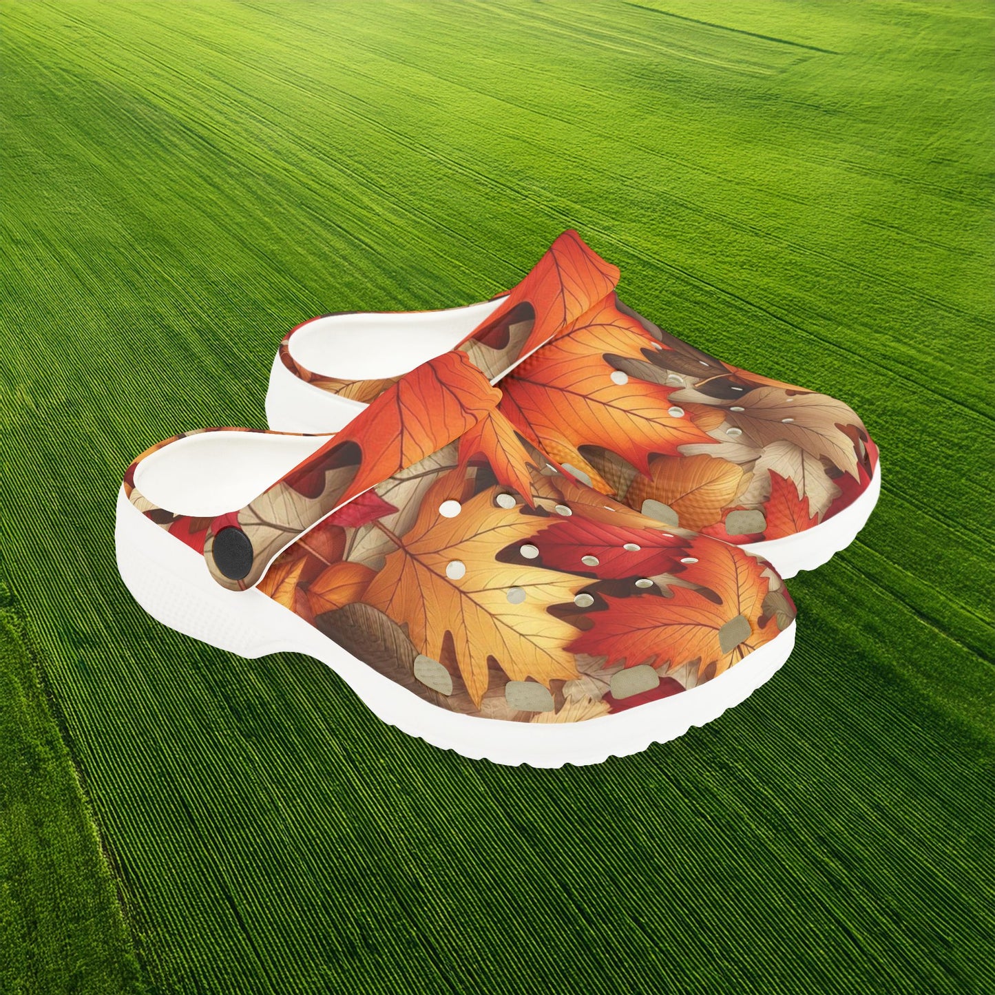 Autumn Leaves Kid's Foam Clogs