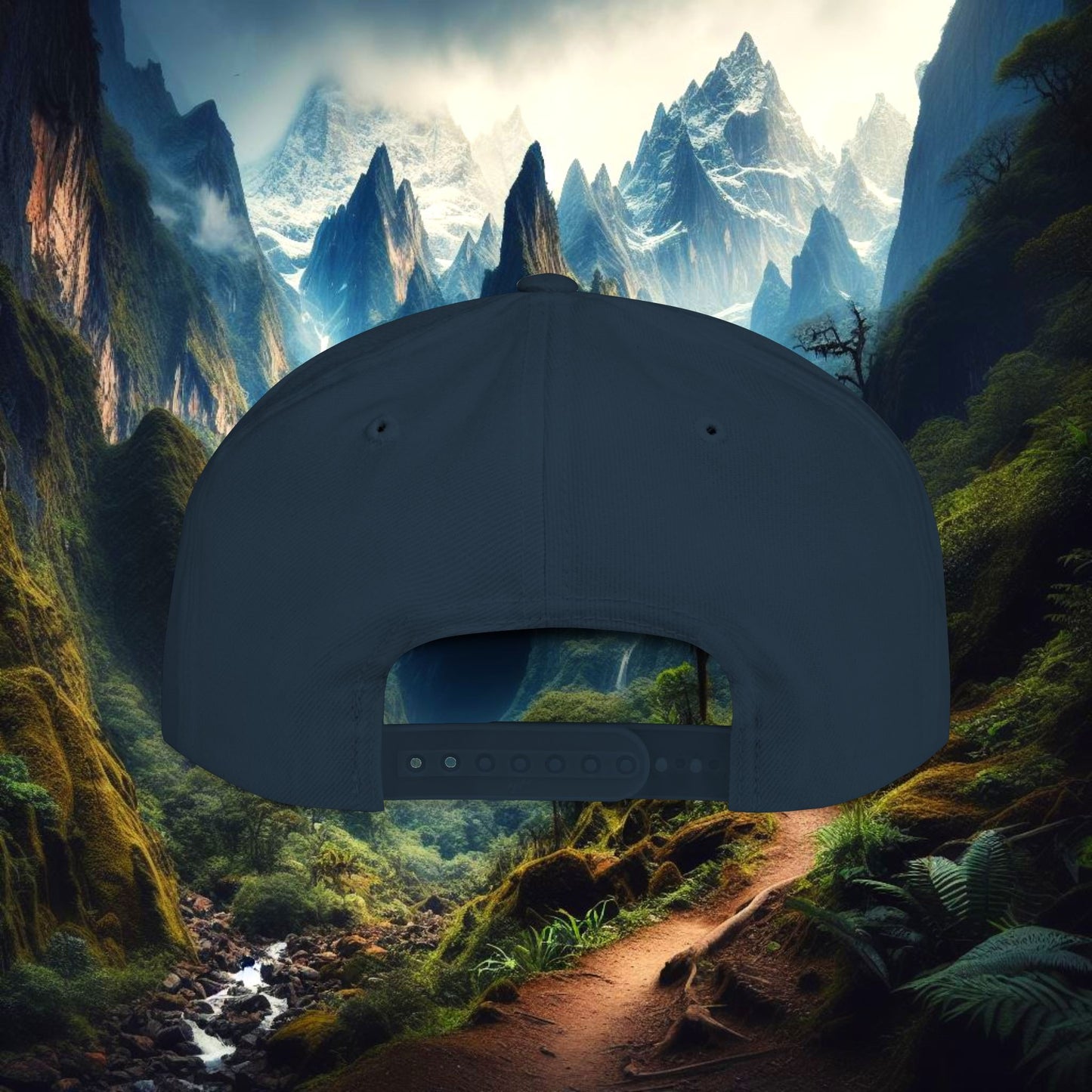 Derek's Designs Flat Bill Snapback