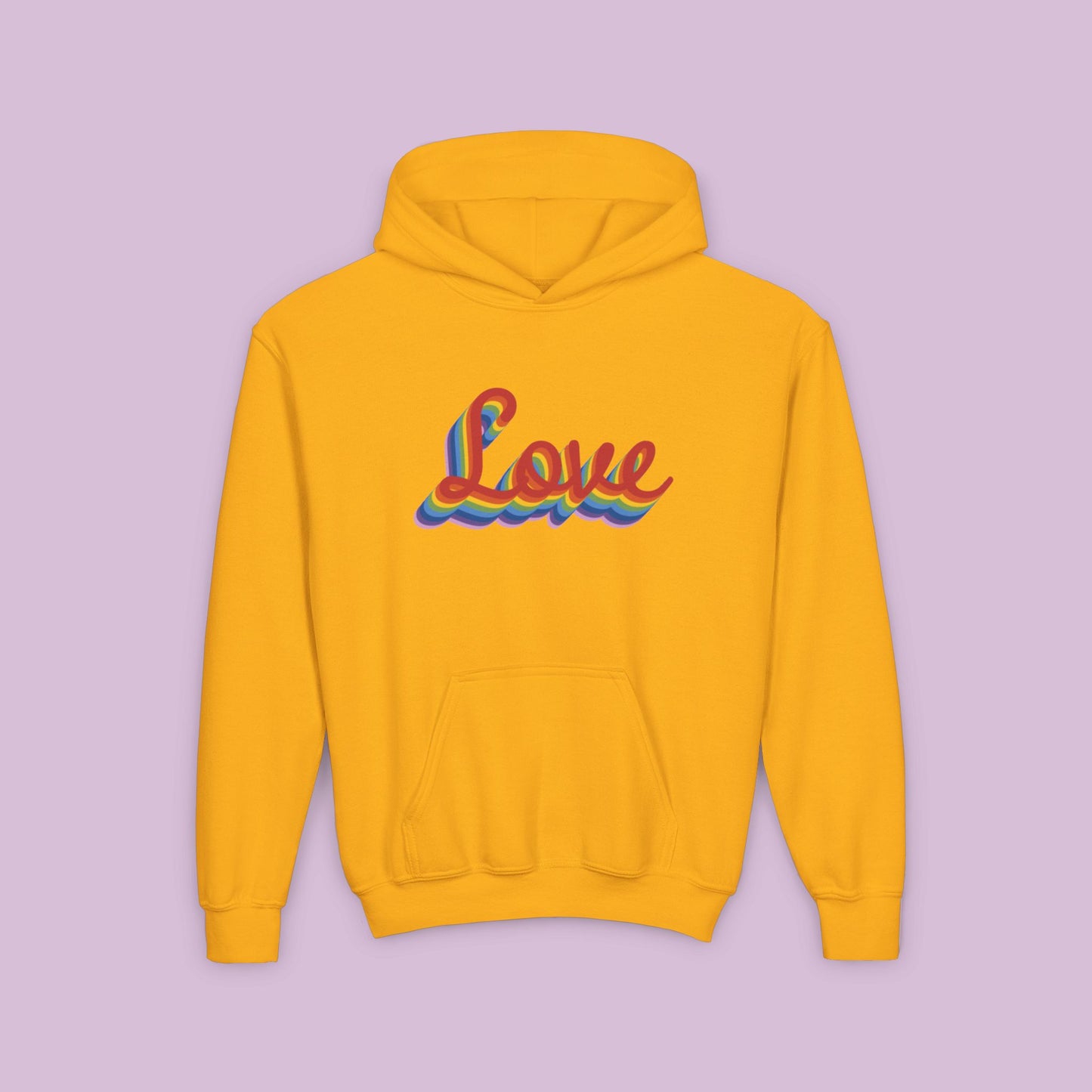 Rainbow Love Youth Hoodie