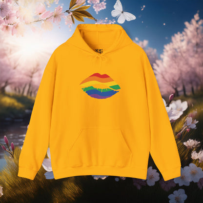 Rainbow Kiss Unisex Hoodie