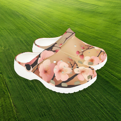 Cherry Blossom Kid's Foam Clogs