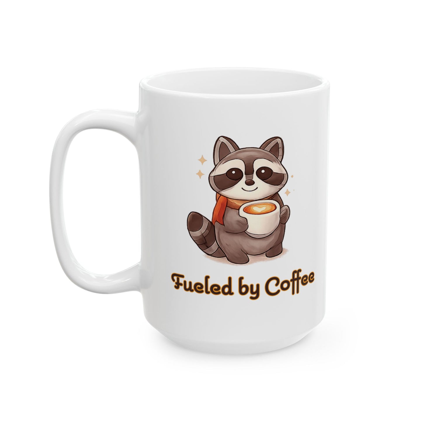 Fueled by Coffee Ceramic Mug (11oz/15oz)