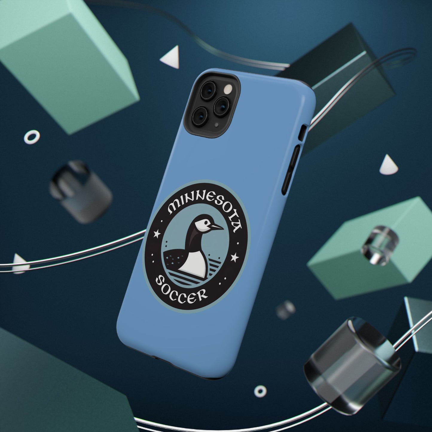 Minnesota United Crest Impact-Resistant Cases