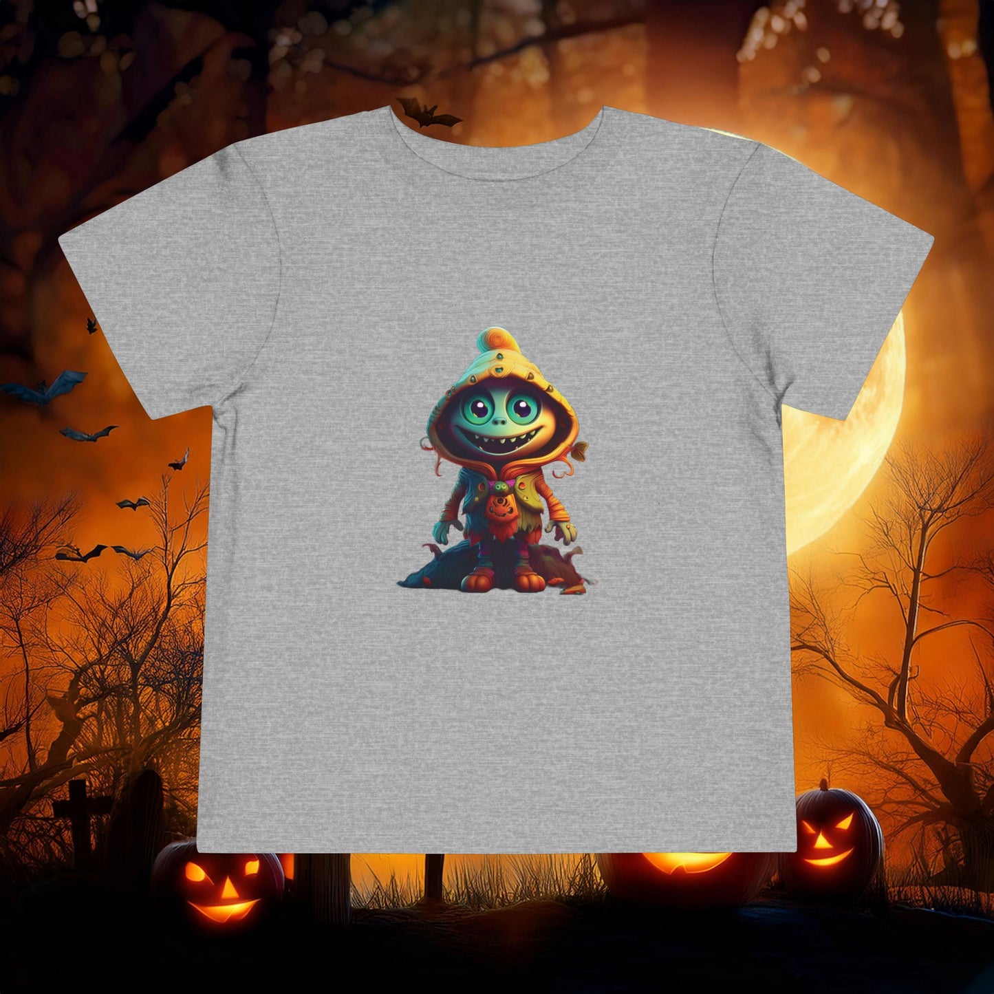 Trick or Treat Monster Toddler Tee