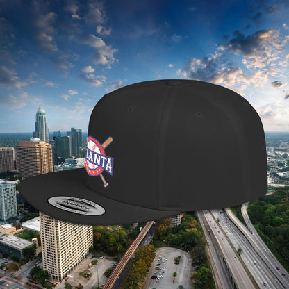 Atlanta Baseball Flat Bill Snapback