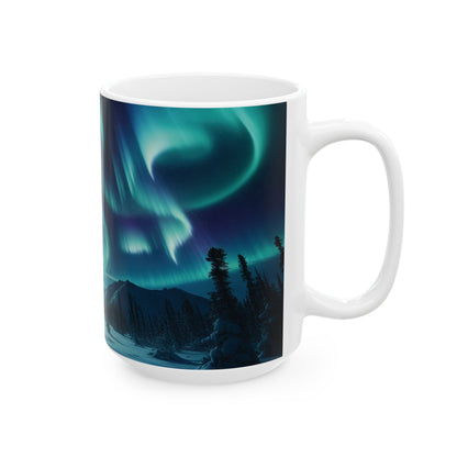Northern Lights Ceramic Mugs (11oz\15oz)