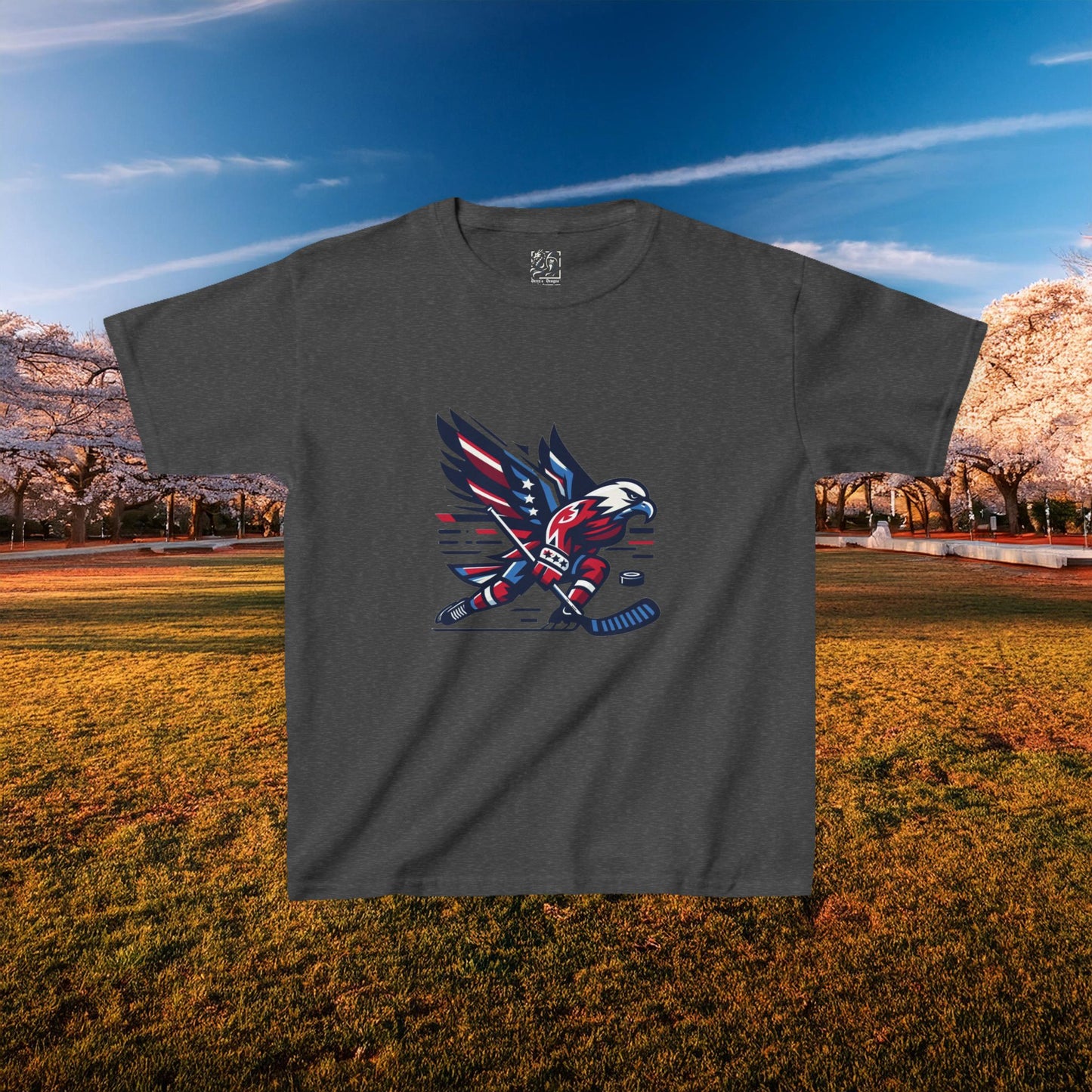 Washington Hockey Eagle Kids Tee