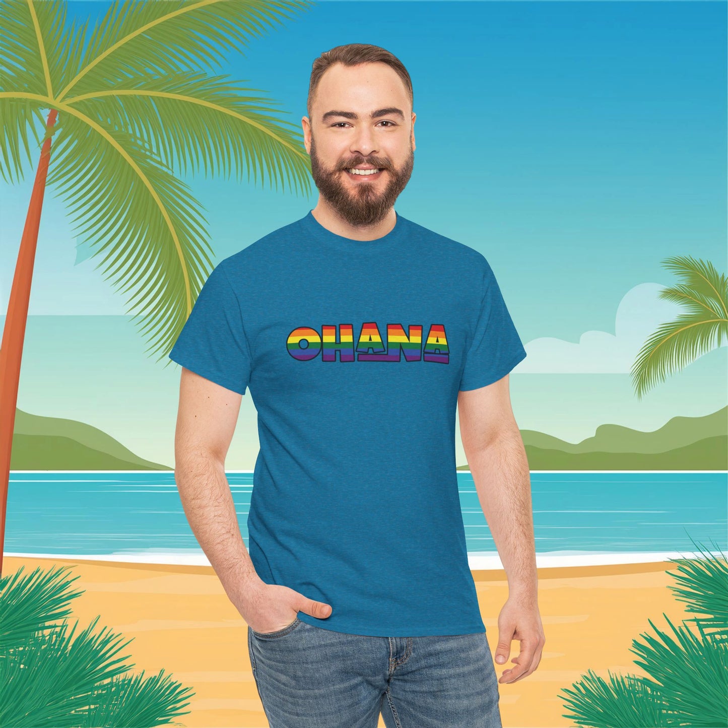 Rainbow Ohana Tee