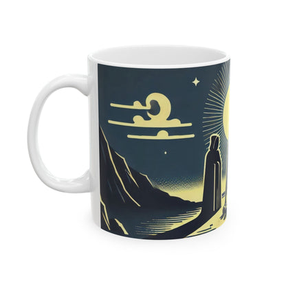 Midnight Circle Ceramic Mugs (11oz\15oz)