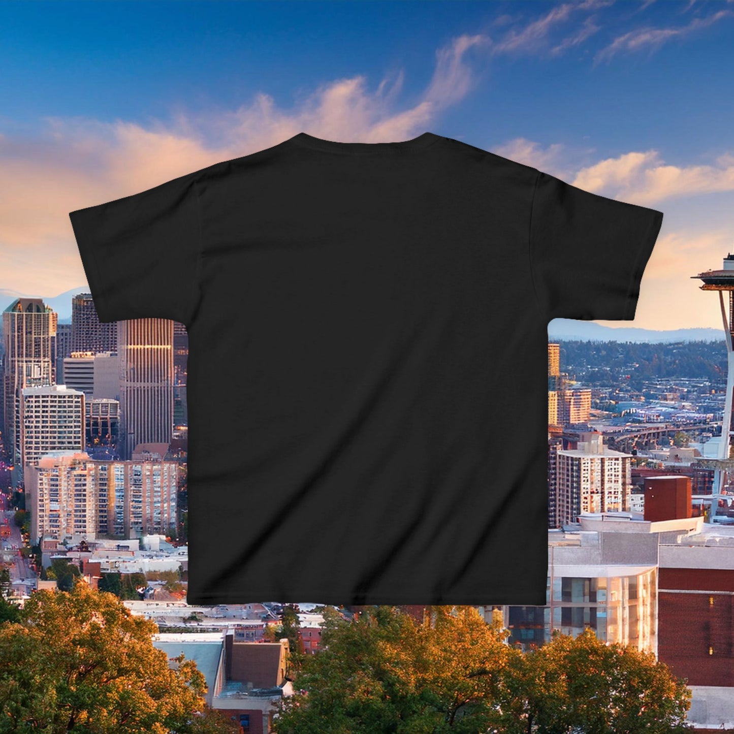 Seattle Football Player Kids Tee