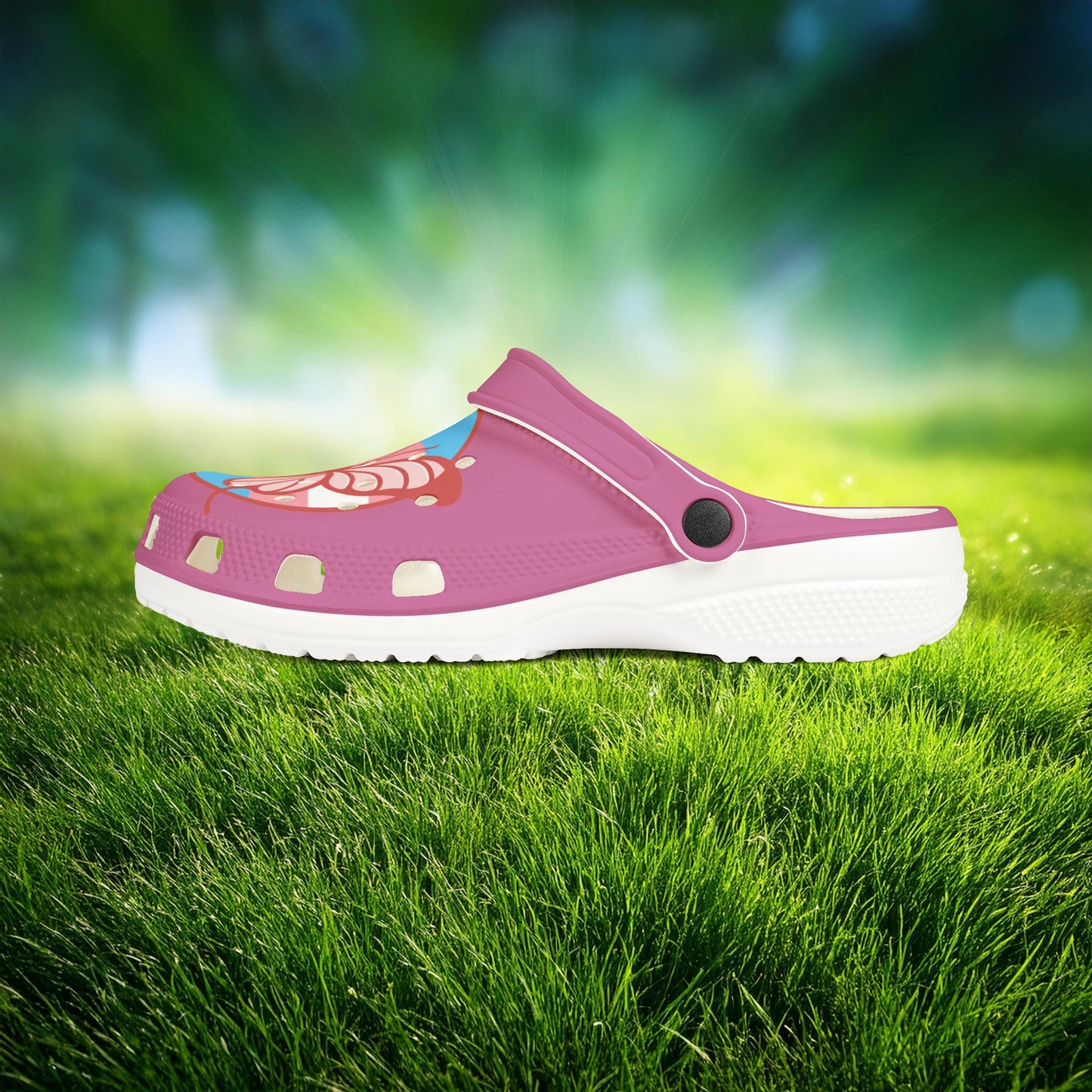 The T Elders Butterfly Foam Clogs