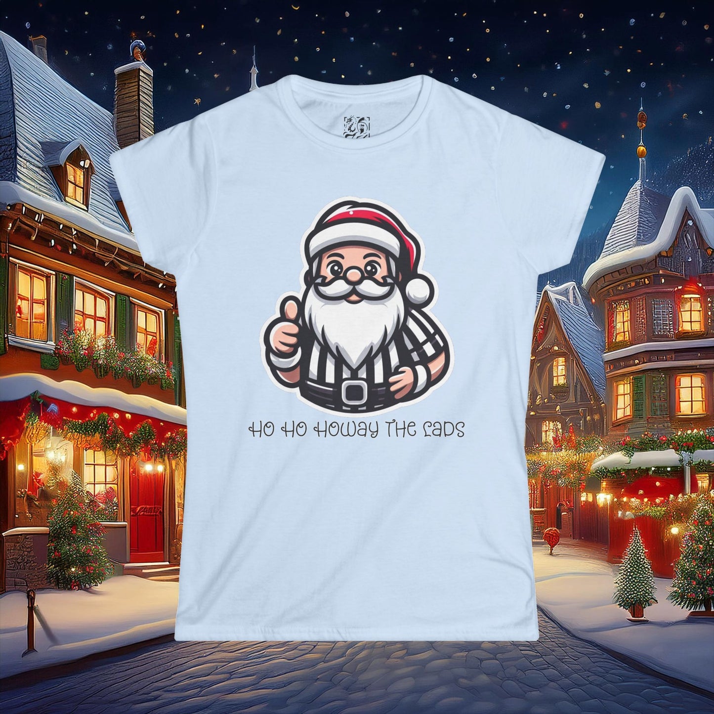 Newcastle United Ho Ho Howay The Lads Women's Tee