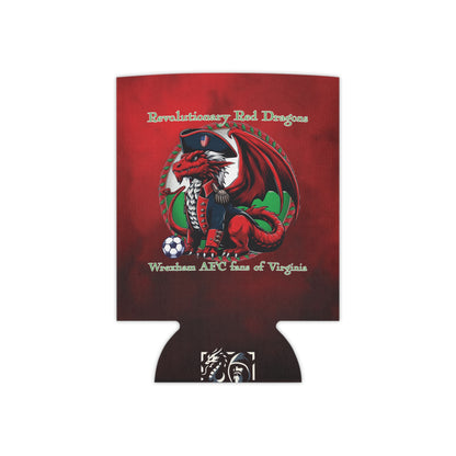 Revolutionary Red Dragons Logo Can Cooler - Red Smoke